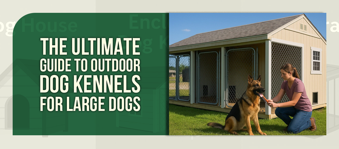 The Ultimate Guide to Outdoor Dog Kennels for Large Dogs