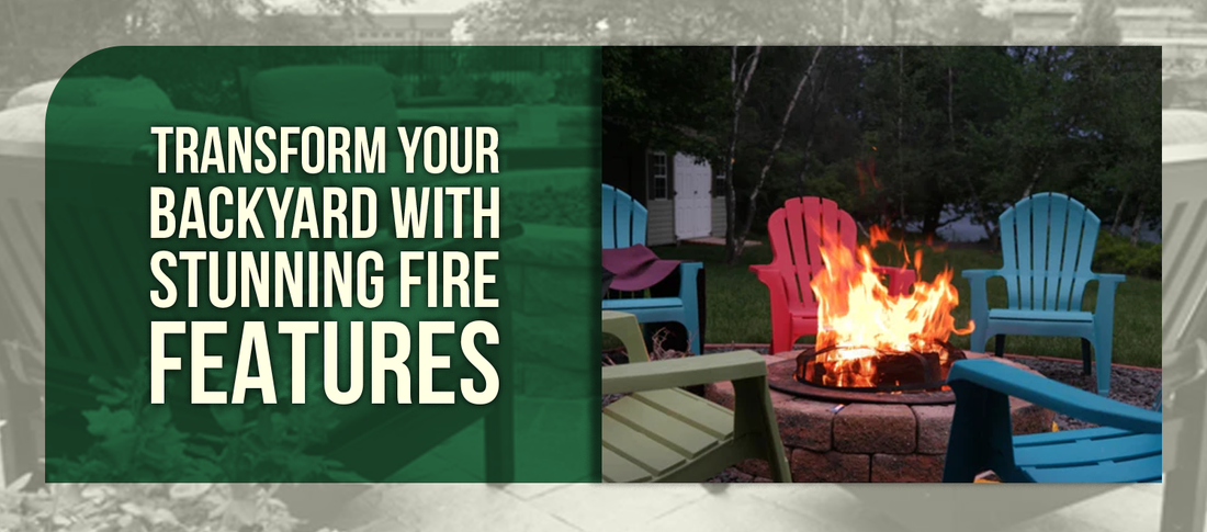 Transform Your Backyard with Stunning Fire Features