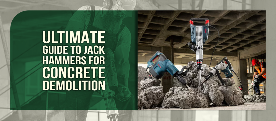 Ultimate Guide to Jack Hammers for Concrete Demolition