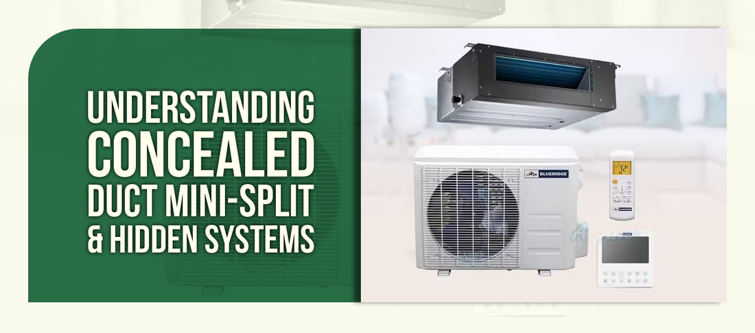 Understanding Concealed Duct Mini-Split & Hidden Systems