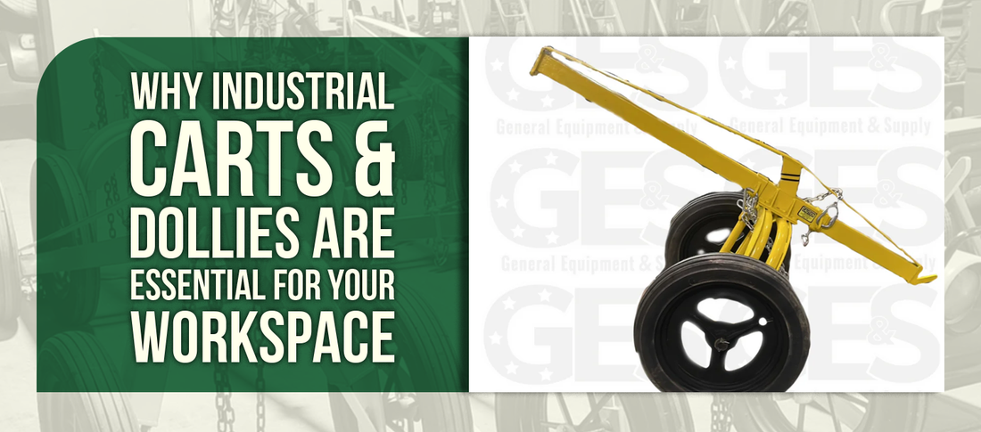 Why Industrial Carts & Dollies Are Essential for Your Workspace