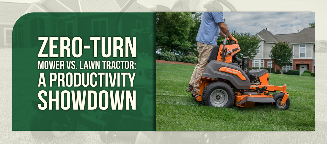 Zero-Turn Mower vs. Lawn Tractor: A Productivity Showdown