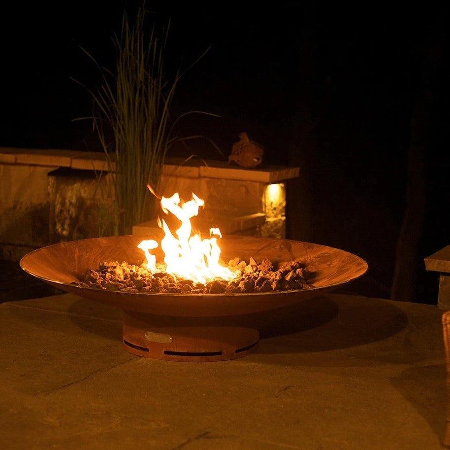 Asia fire pit by Fire pit art