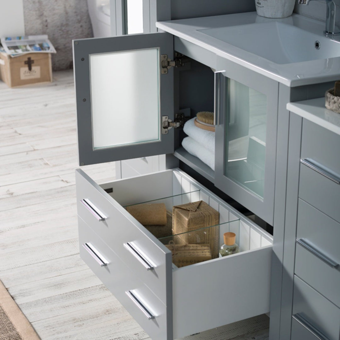 Blossom Sydney 102 Inch Bathroom Vanity - V8001 102 01