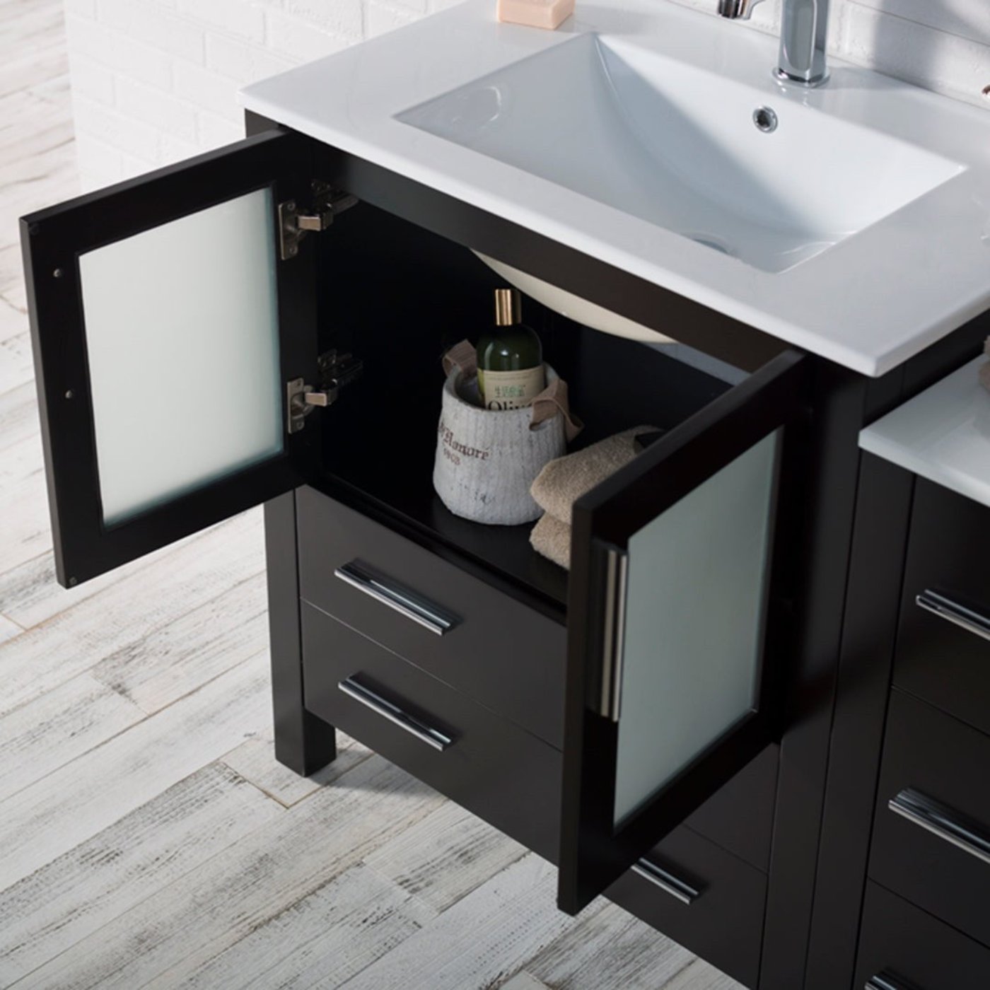 Blossom Sydney 42 Inch Vanity with Side Cabinet - V8001 42 01 - Backyard Provider