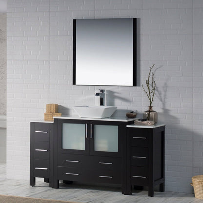 Blossom Sydney 60 Inch Bathroom Vanity with Side Cabinet - V8001 60S 01 - Backyard Provider