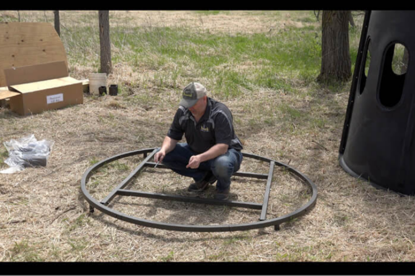 Booner Nex-Level Round Floor Base Ground Blind - 00230