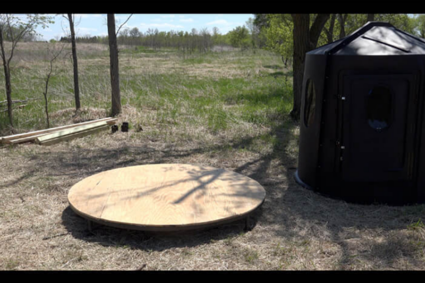 Booner Nex-Level Round Floor Base Ground Blind - 00230