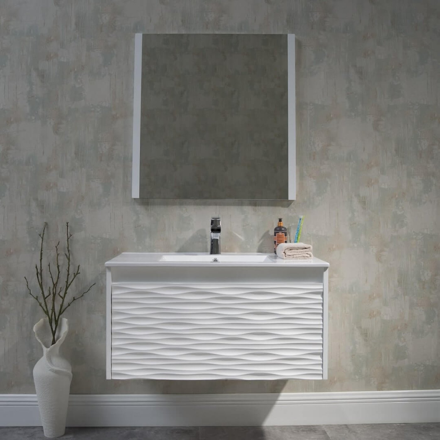 Blossom Paris 36 Inch Bathroom Vanity - V8008 36 15 - Backyard Provider