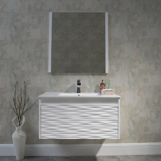 Blossom Paris 36 Inch Bathroom Vanity - V8008 36 15 - Backyard Provider