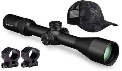 Vortex Optics Diamondback Tactical 6-24x50 FFP EBR-2C (MRAD) Reticle Riflescope with Wearable4U Bundle - DBK-10029_TRH-2Pk_121-53-BCA
