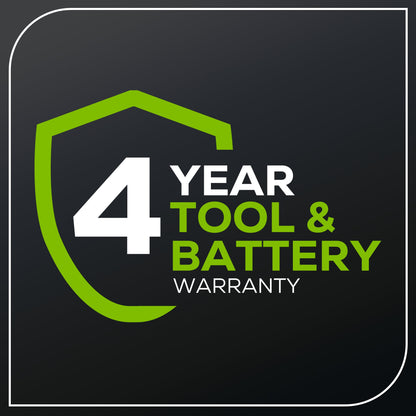 Greenworks 80V 22" Cordless Battery Dual Blade Self-Propelled Lawn Mower w/ (2) 4.0Ah Batteries & Rapid Charger - 2548102
