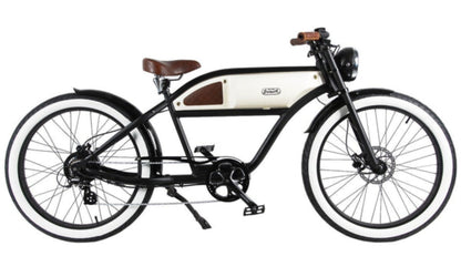 Michael Blast 350/500W T4B - Greaser Cafe Style Electric Bike - EB-T4BGREASER500W-BBL