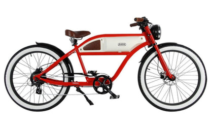 Michael Blast 350/500W T4B - Greaser Cafe Style Electric Bike - EB-T4BGREASER500W-BBL