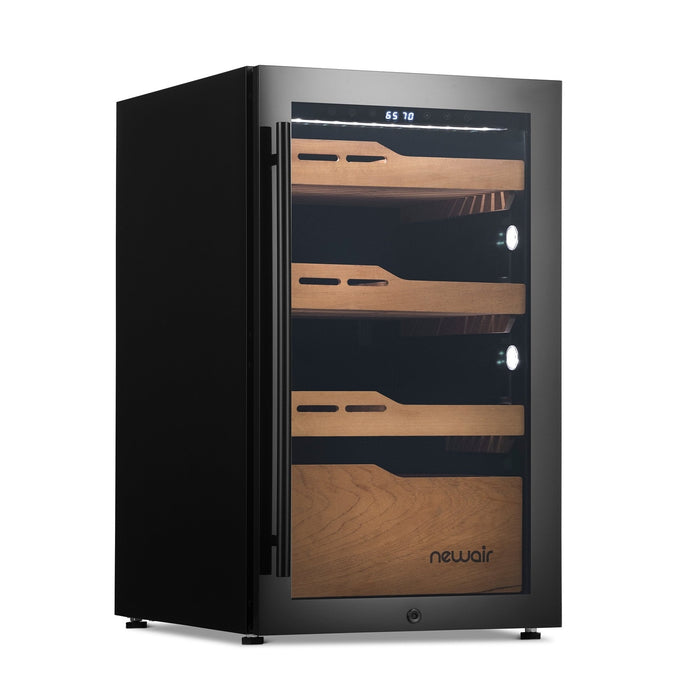 NewAir 840 Count Electric Cigar Humidor, Built-in Humidification System with Opti-Temp - NA840