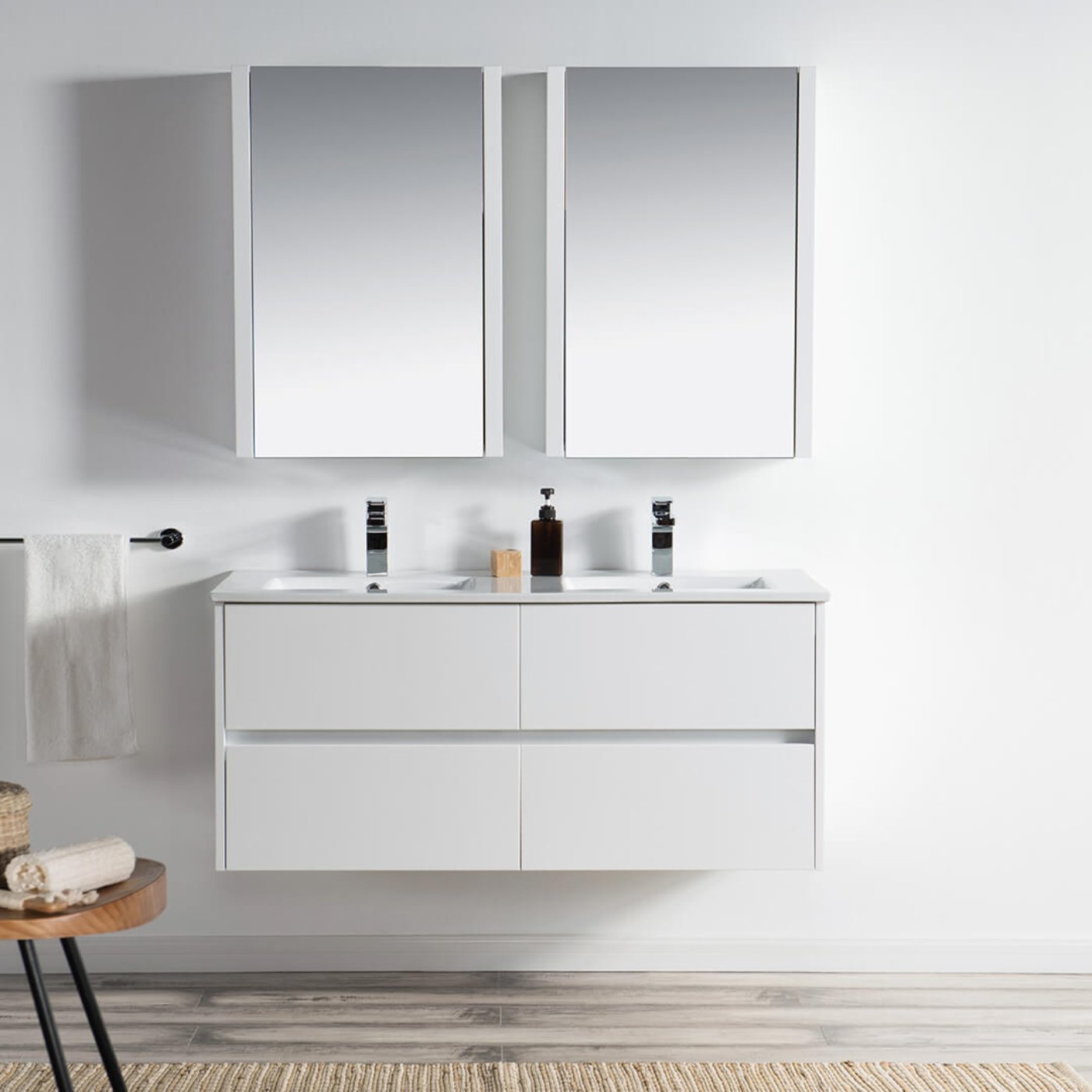 Blossom Valencia 48 Inch Bathroom Double Vanity - V8016 48 01D - Backyard Provider