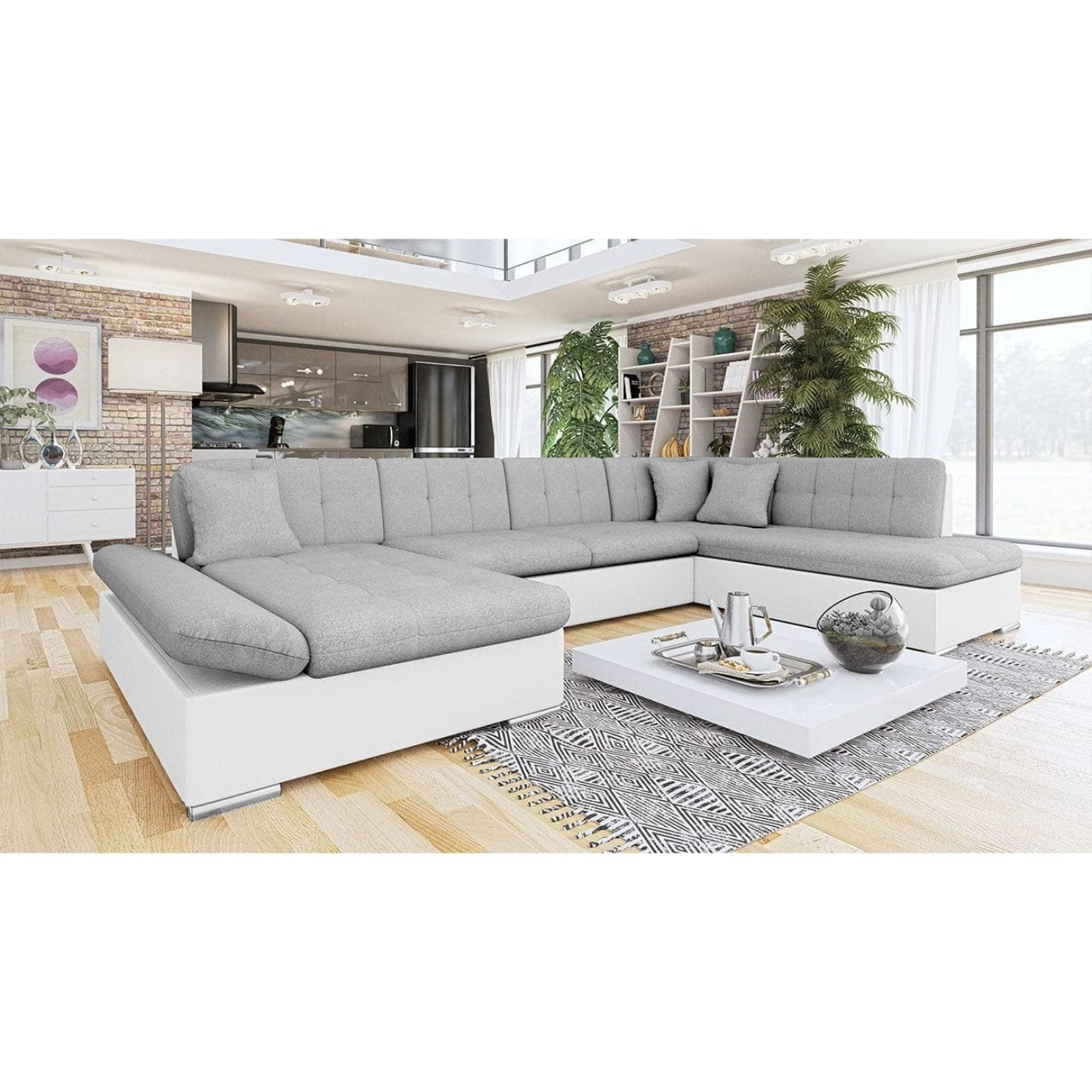 Maxima House DARIO Sectional Sleeper Sofa - MIR025