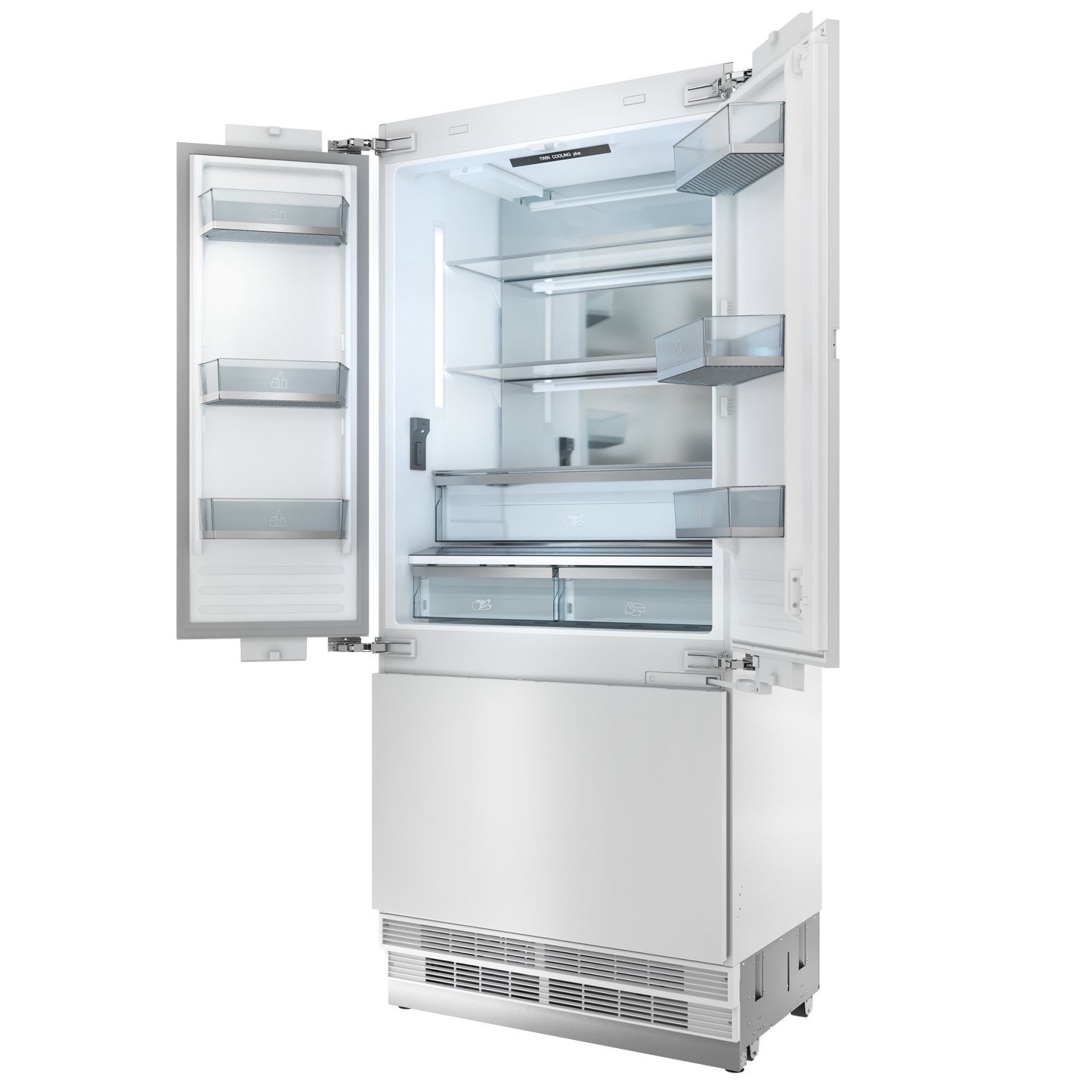 Thor Kitchen 36-inch French Door Built-in Refrigerator, Panel Ready – XRF3619BFP