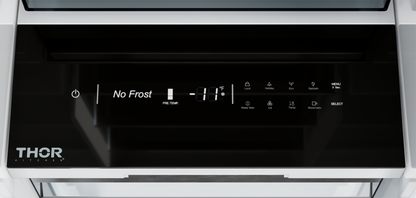 Thor Kitchen 18-inch Built-in Freezer Column, Stainless Steel Panel Ready – XRF18CFZ-SS