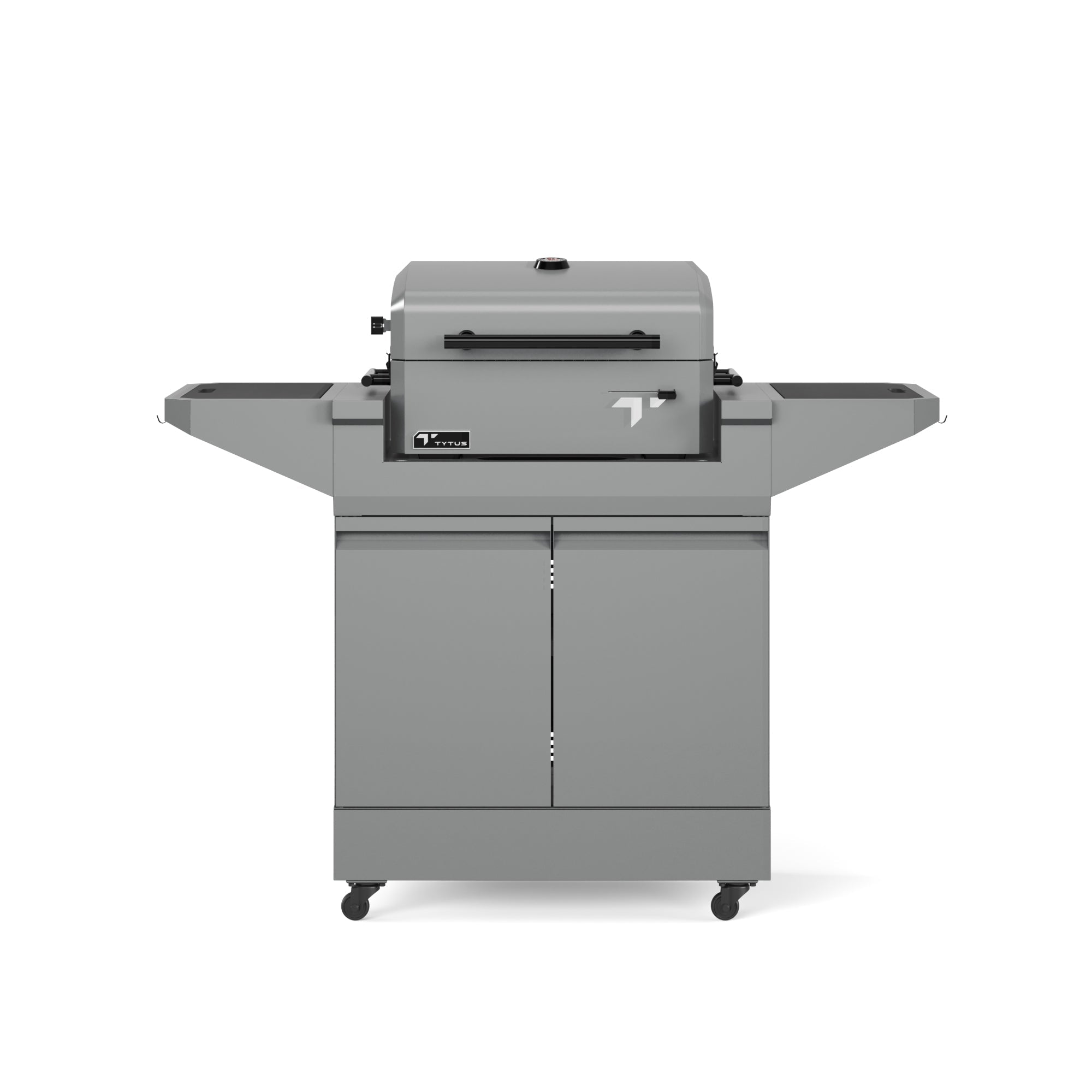 TYTUS Emberwood Charcoal Grill with Grill and Prep Cart - TDT-CRT-CHAR