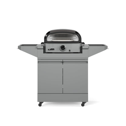 TYTUS Emberwood Pizza Oven with Grill and Prep Cart - TDT-CRT-GPZA