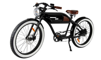 Michael Blast 350/500W T4B - Greaser Cafe Style Electric Bike - EB-T4BGREASER500W-BBL