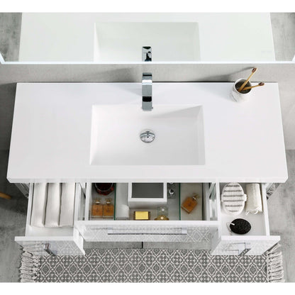 Blossom Riga 48 Inch Bathroom Vanity – Single Sink - V8022 48 01S - Backyard Provider