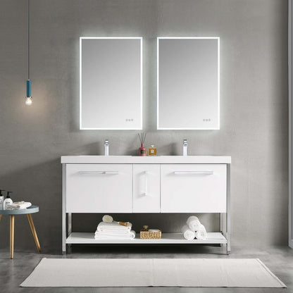 Blossom Riga 60 Inch Bathroom Vanity - V8022 60 01 - Backyard Provider