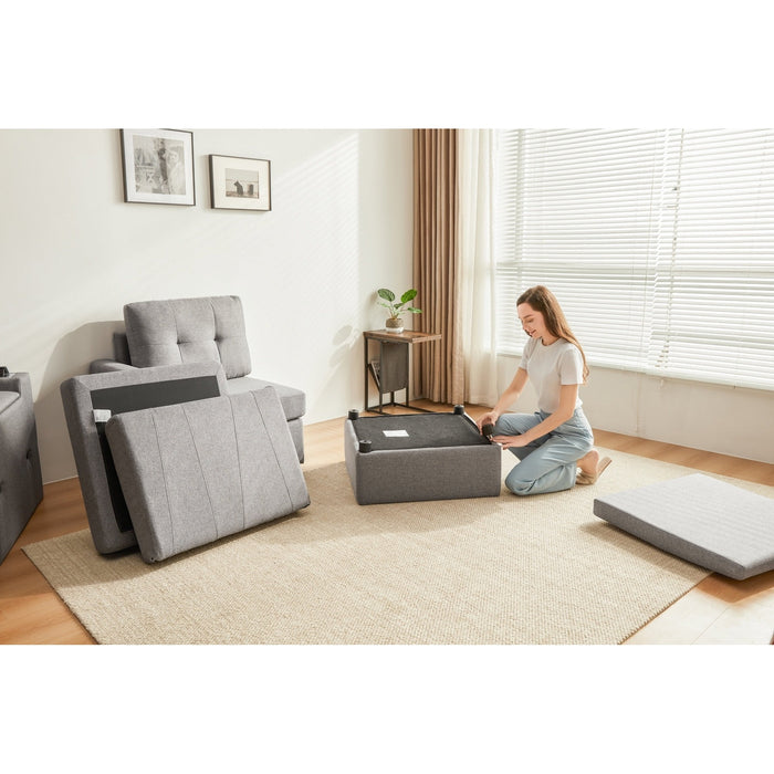 LINSY HOME RUBIK III 2 Seats With Console - US-LH-SPF-Sofa-S800-A-20101-0-00