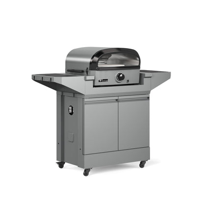 TYTUS Emberwood Pizza Oven with Grill and Prep Cart - TDT-CRT-GPZA