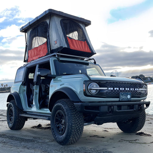 BadAss Tents RECON™ Rooftop Tent Universal Fit - Onyx Utility Black PRE-ASSEMBLED - 03-000