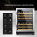 Lanbo 46 Bottle Dual Zone Wine Cooler - LW46D