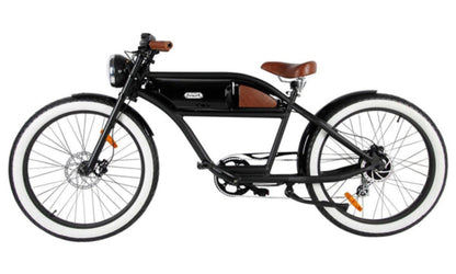 Michael Blast 350/500W T4B - Greaser Cafe Style Electric Bike - EB-T4BGREASER500W-BBL