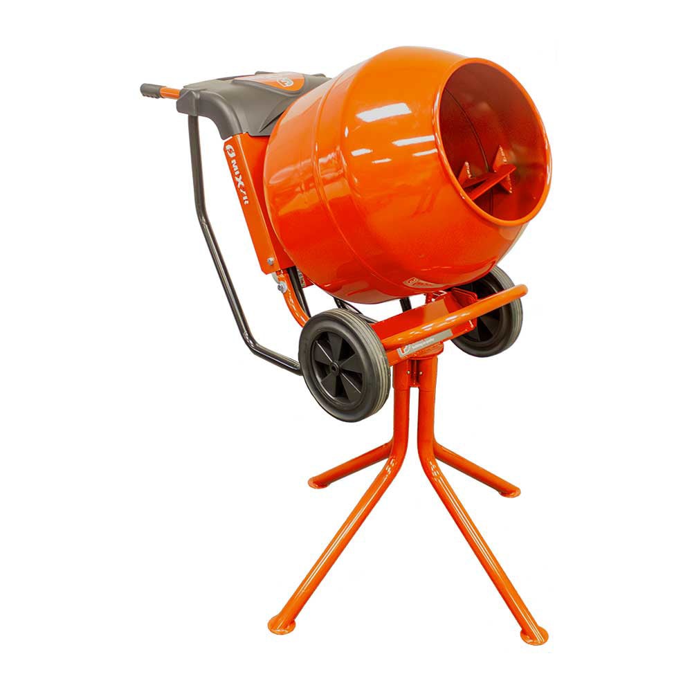 Brave MIXZR Direct Drive Cement Mixer | 5-Cu. Ft. | Includes Stand - GPE211005