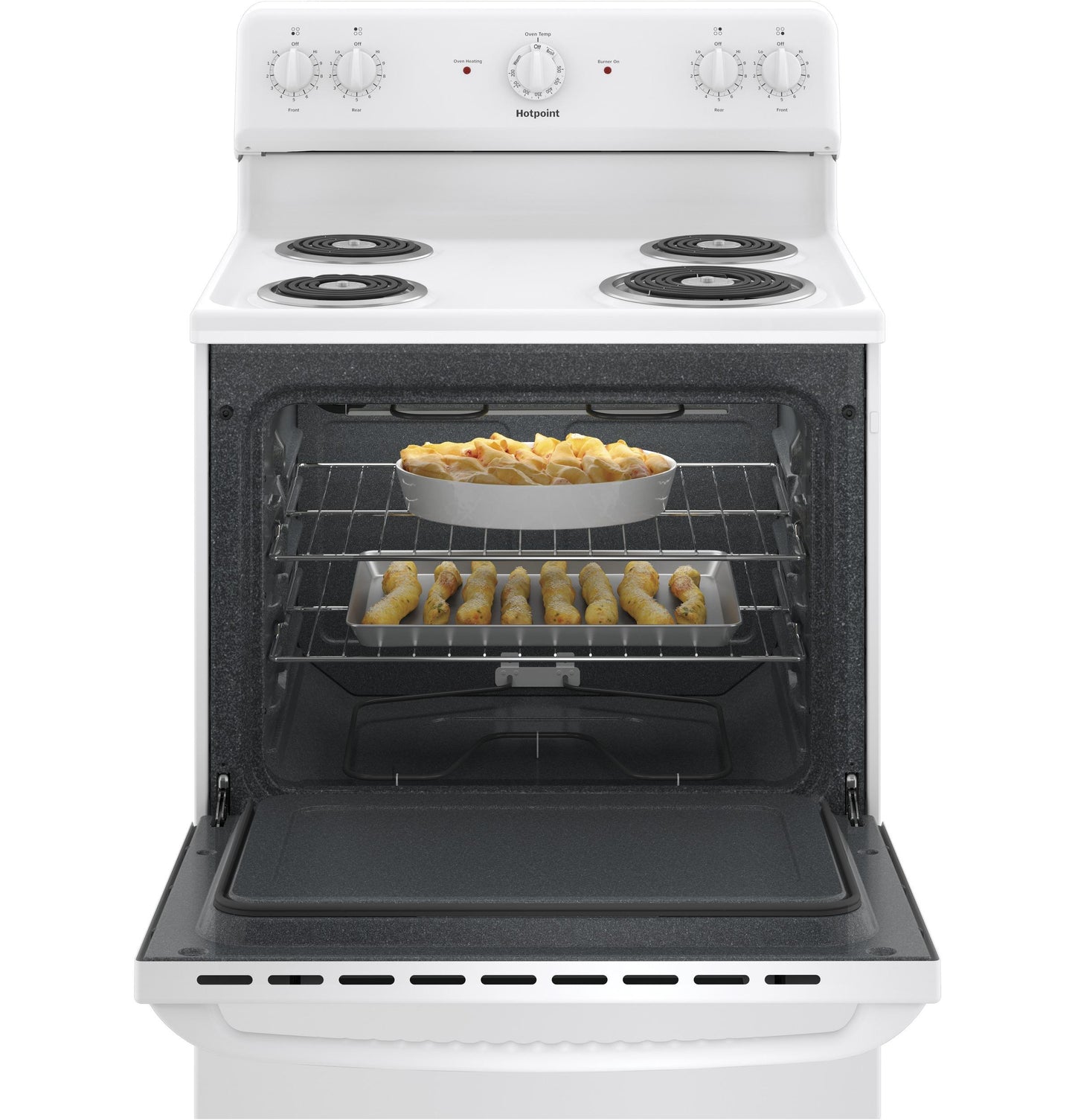 HOTPOINT 30" Free-Standing Electric Range - RBS160DMWW-KT