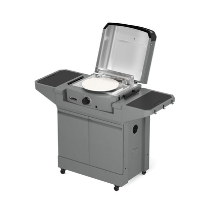 TYTUS Emberwood Pizza Oven with Grill and Prep Cart - TDT-CRT-GPZA