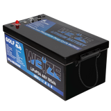 WEIZE 48V(51.2V) 105AH LiFePO4 Golf Cart Battery, 5376Wh Bluetooth Lithium Battery, 8000+ Cycles with 200A BMS, 10 Years Warranty - BAC-0117