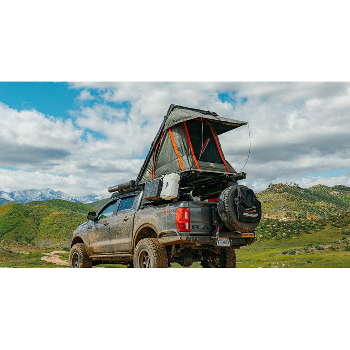 BadAss Tents PACKOUT™ Soft top Rooftop Tent Universal Fit - Black/Rhinotec Cover