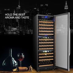 Lanbo 149 Bottle Triple Zone Wine Cooler - LW144T