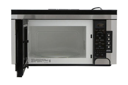 SHARP  1.5 cu. ft. 1000W Sharp Stainless Steel Over-the-Range Carousel Microwave Oven - R1514TY-KT