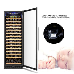 Lanbo 171 Bottle Single Zone Wine Cooler - LW177S