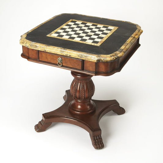 Butler Specialty Company Carlyle Fossil Stone Game Table, Multi-Color -  506070