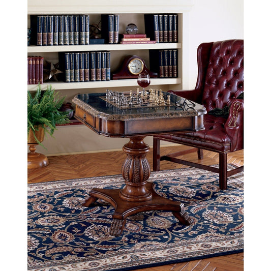 Butler Specialty Company Carlyle Fossil Stone Game Table, Multi-Color -  506070