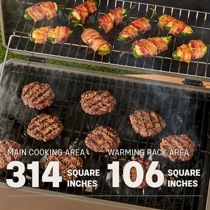 TYTUS Modular Grilling Collection 4-Burner Gas Grill, Charcoal Grill with Cart and Gas Griddle with Cart - TDT-BUN-010