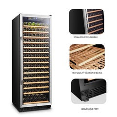 Lanbo 171 Bottle Single Zone Wine Cooler - LW177S