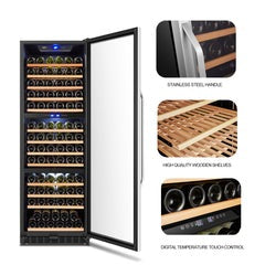 Lanbo 149 Bottle Triple Zone Wine Cooler - LW144T