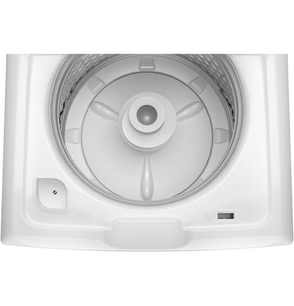 GE APPLIANCES GTW485ASWWB GE(R) 4.5 cu. ft. Capacity Washer with Stainless Steel&#x00A0;Basket, Cold&#x00A0;Plus and Wash Boost&#x200B; - GTW485ASWWB-KT