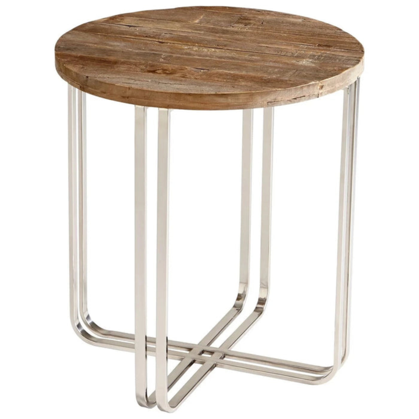 Cyan Design Montrose Side Table | Black Forest Grove And Chrome  - 6560