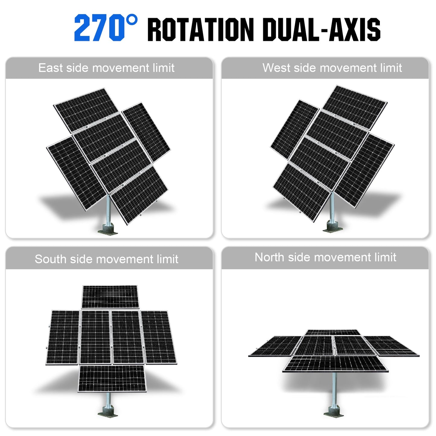 Dual Axis Solar Tracker System - L03TGSF12-SCB-1