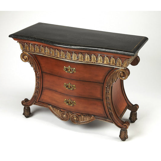 Butler Specialty Company Valenti Fossil Stone Chest, Multi-Color  - 759090